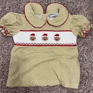 Christmas girls top